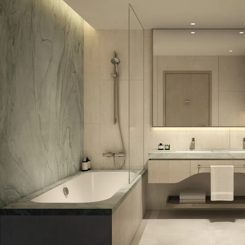 Nourelle 1 in Madinat Jumeirah Living: expansive glazing — image 11