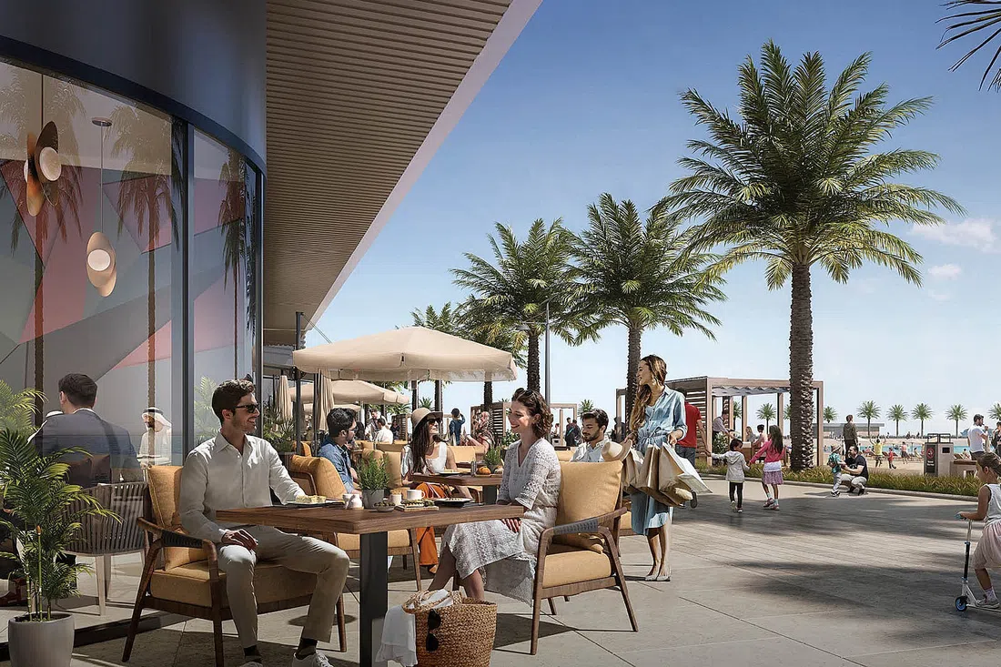 Seapoint in Emaar Beachfront: natural finishes — image 4