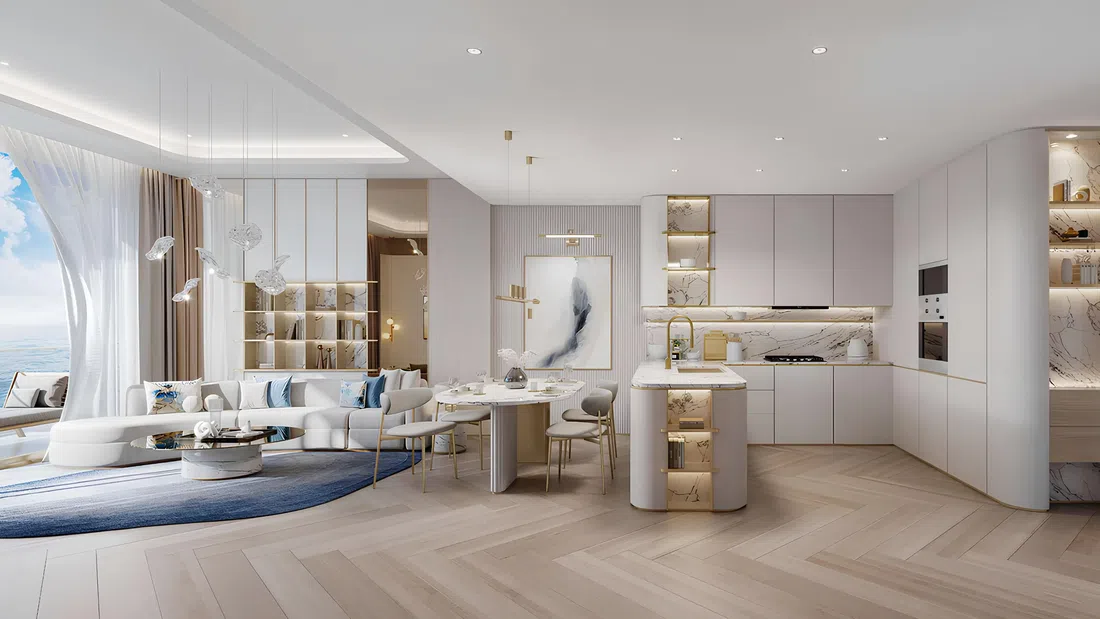 Beach Walk Residence في جزر دبي: ميزات المنزل الذكي — صورة 10