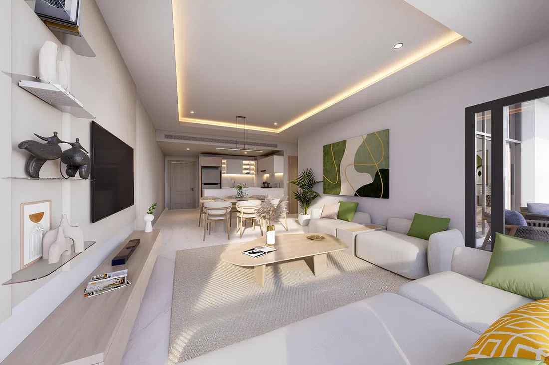 Purvanchal Triana Residences in Jumeirah Garden City: landscaped gardens — image 10