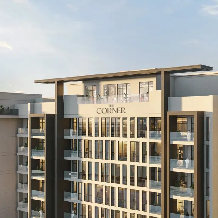 Dubailand Residence Complex'deki The Corner: çatı alanları — 1. fotoğraf