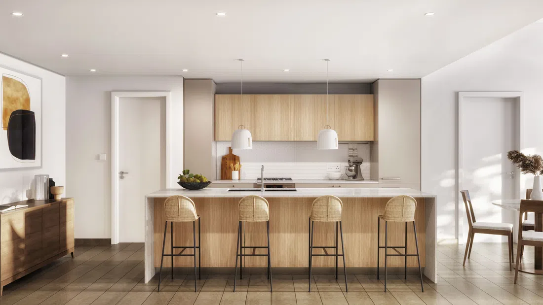 The Portman in JVC: wood textures — image 4