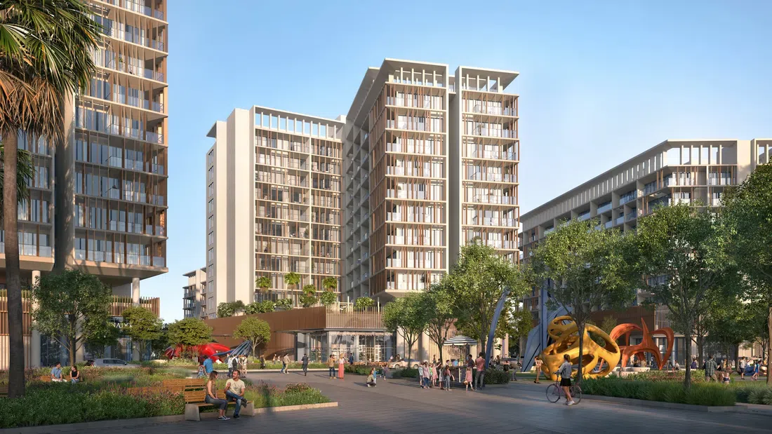 ALDER at Parkfive in Dubai Production City: sports courts — image 12