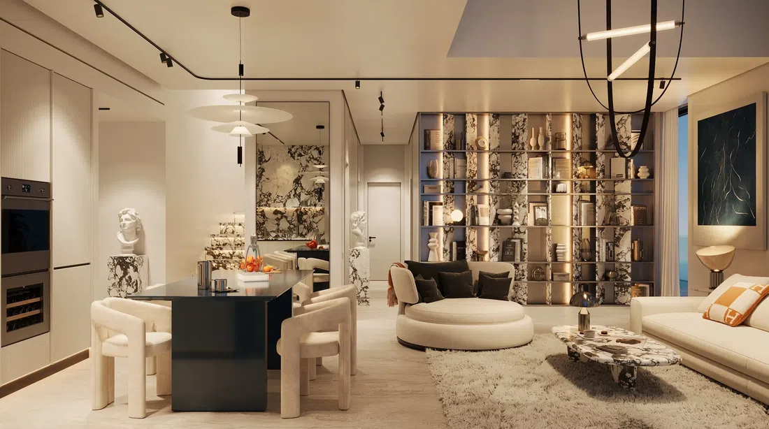 Villa del BRUNELLO in Dubai Islands: yoga spaces — image 4