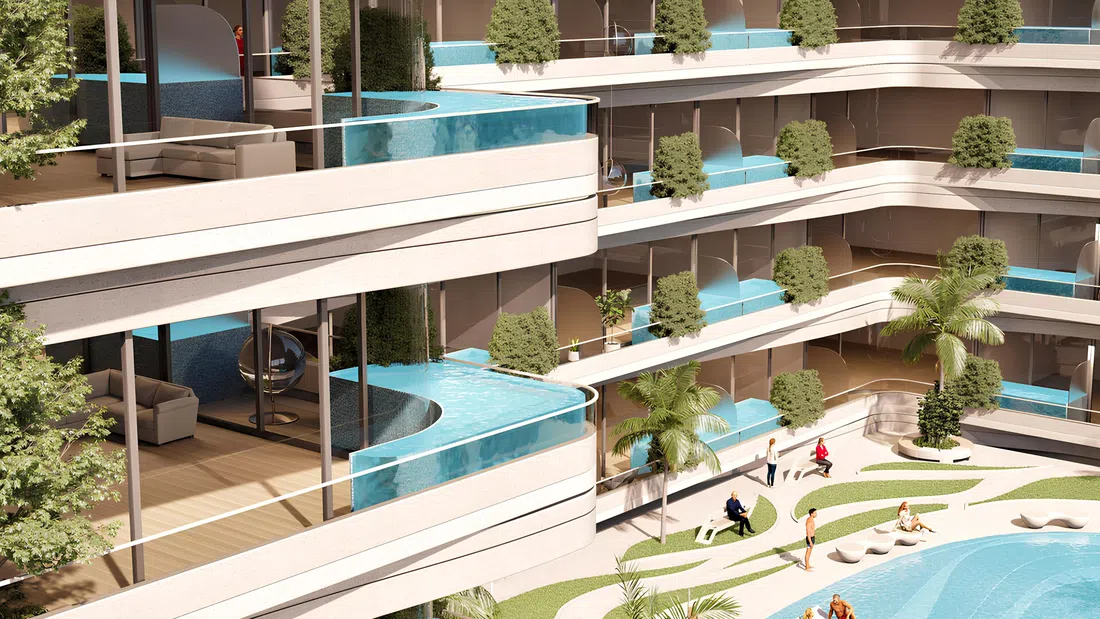 IVY Gardens in Dubailand Residence Complex: cinema amenities — image 6