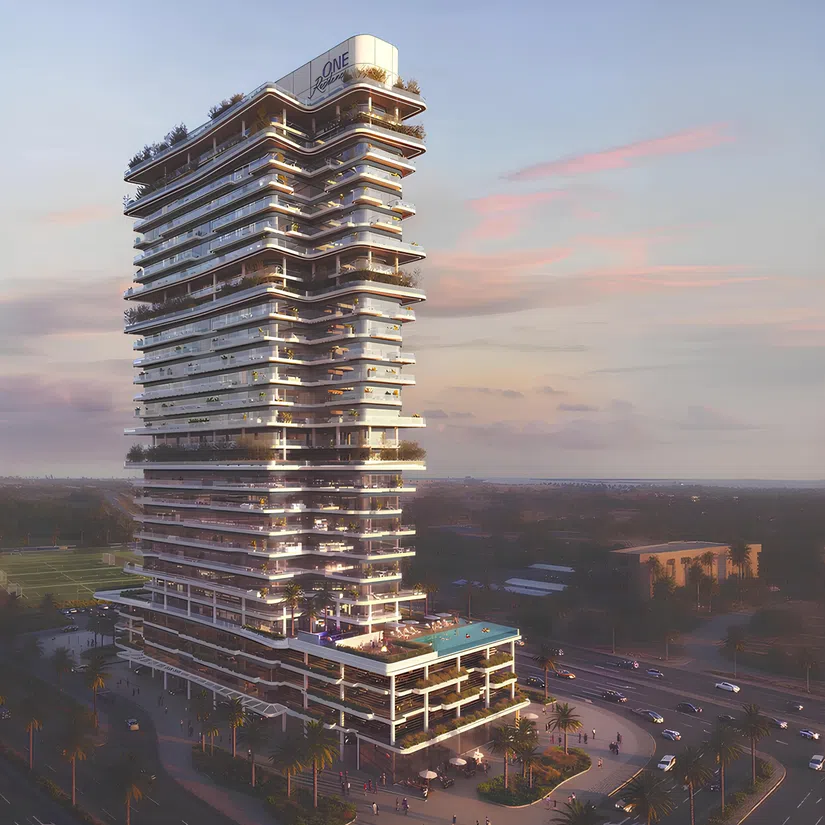 One Residence in Reem Island: rooftop spaces — project photograph 1