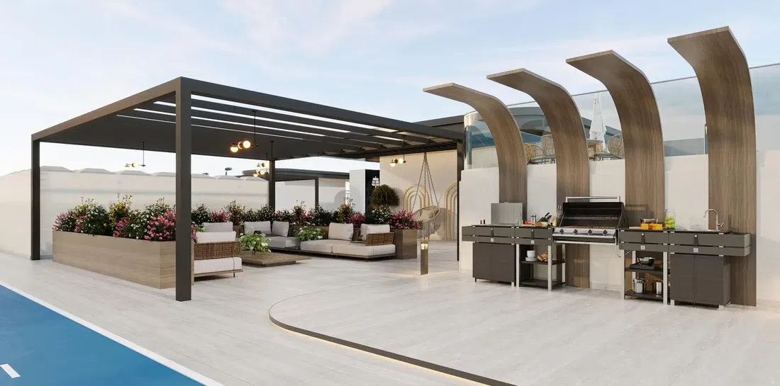 VIVIDA Residences in Dubai South: yoga spaces — image 10