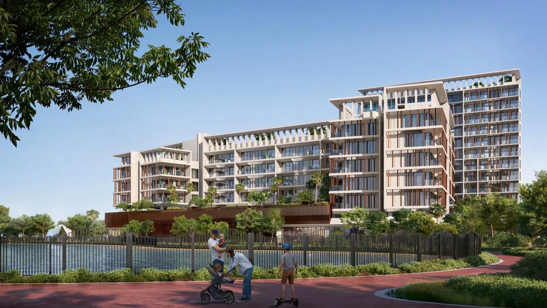 ALDER at Parkfive in Dubai Production City: sports courts — image 2