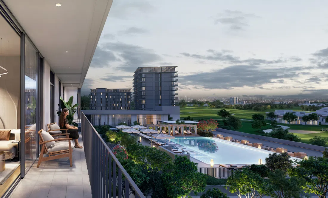 Emaar South'deki Golf Acres: çatı alanları — 9. fotoğraf