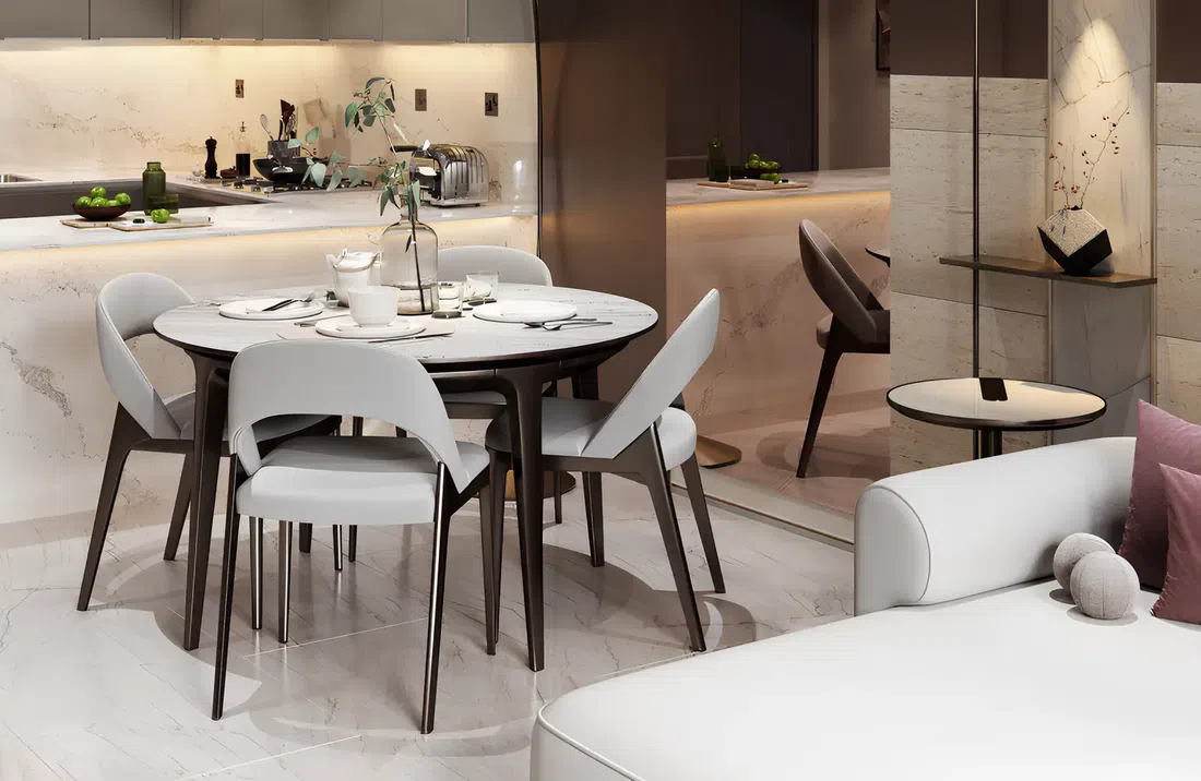 One By Preston in Dubai South: landscaped gardens — image 6