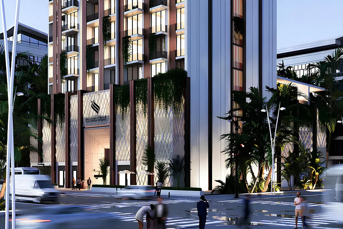 Alef Noon Residence in JVC: rooftop spaces — image 10