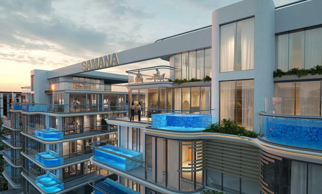 Samana Rome in MBR District 11: landscaped gardens — image 4