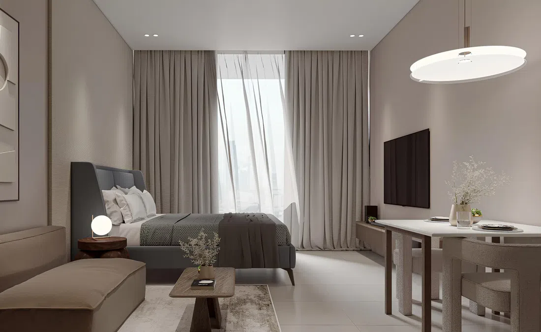 Elevia Residences in Warsan 4: landscaped gardens — image 3