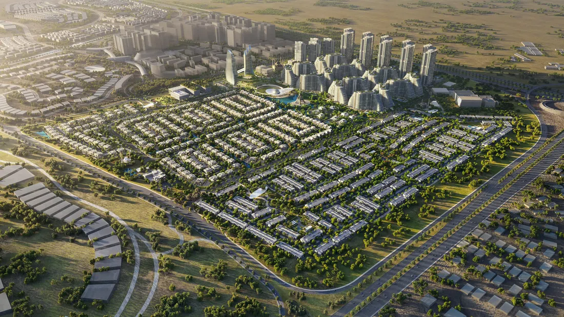 Rayhan 1 at Waada in Dubai South: landscaped gardens — image 12
