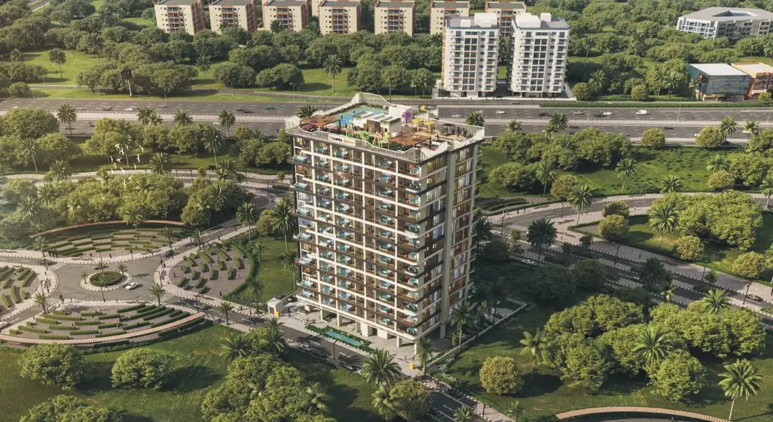 Empire Gardens in Dubailand Residence Complex: rooftop spaces — image 2