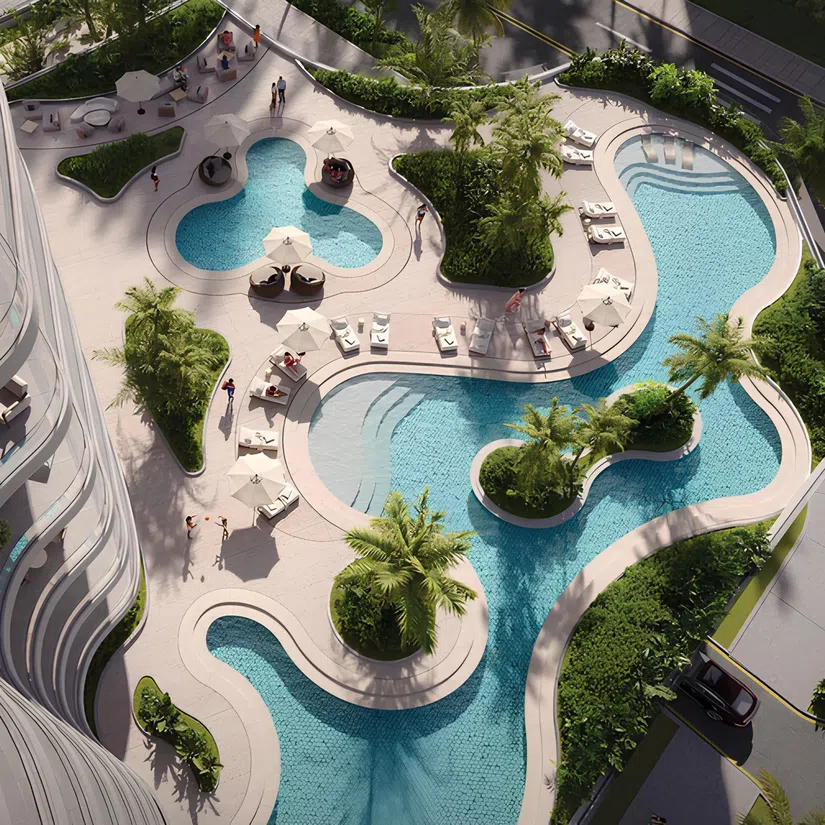 Radiant Wave in Reem Island: expansive glazing — image 4