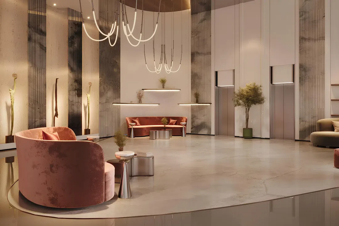 Samana Boulevard Heights in Dubailand Residence Complex: cinema amenities — image 8