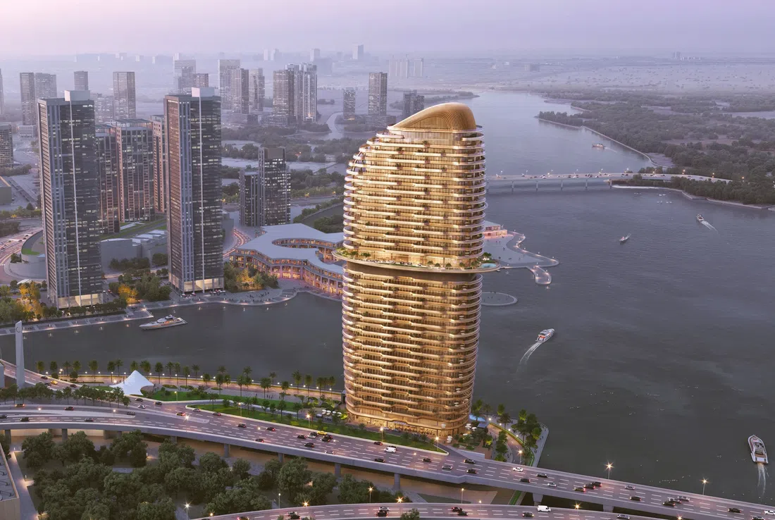 Jumeirah Residence in Al Maryah Island: sculpted architecture — image 12