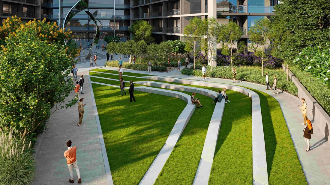 The Pinnacle at Sobha Central in Jebel Ali First: outdoor cinema — image 9