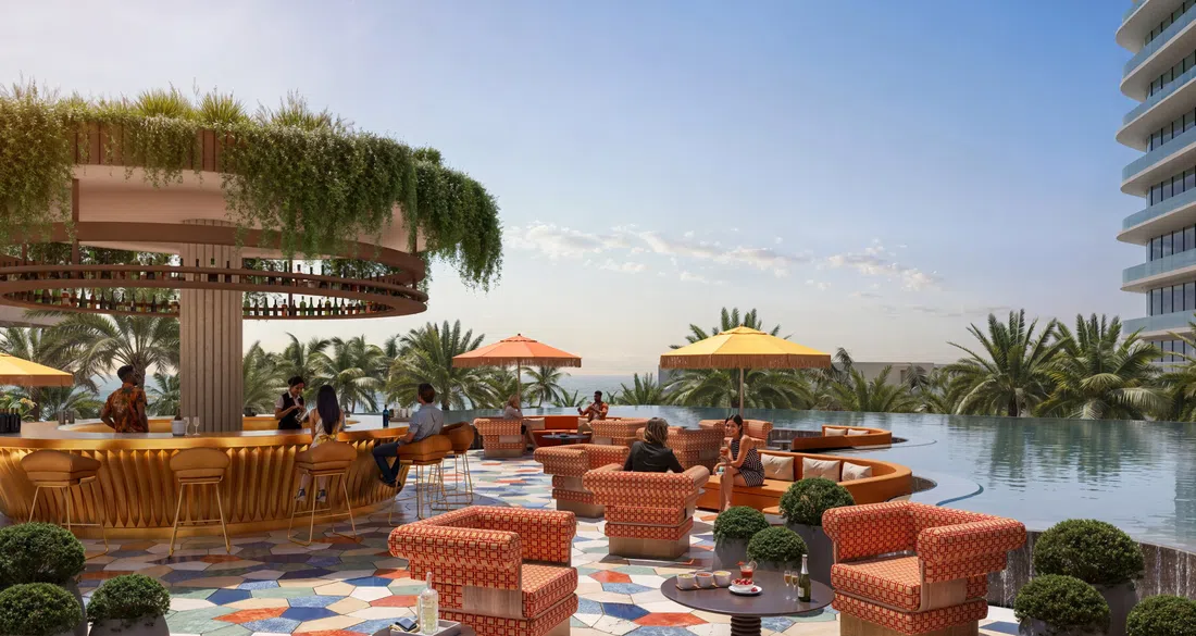 W Hotel & Residences in Al Marjan Island: sculpted architecture — image 12