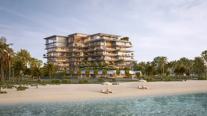 Omoria Private Residences in Dubai Islands: sports courts — image 3