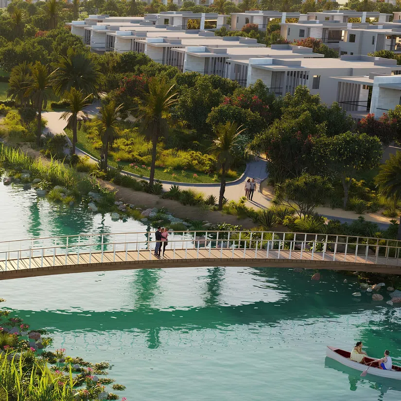 Damac Hills 2'deki Violet 4: peyzajlı bahçeler — 4. fotoğraf