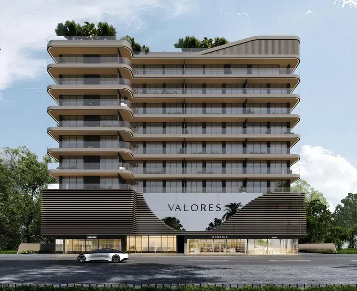 Valores Residences in Jebel Ali First: rooftop spaces — project photograph 1