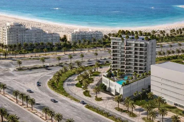 Mayas Sea View Residences في جزر دبي: مرافق سينما — صورة 3