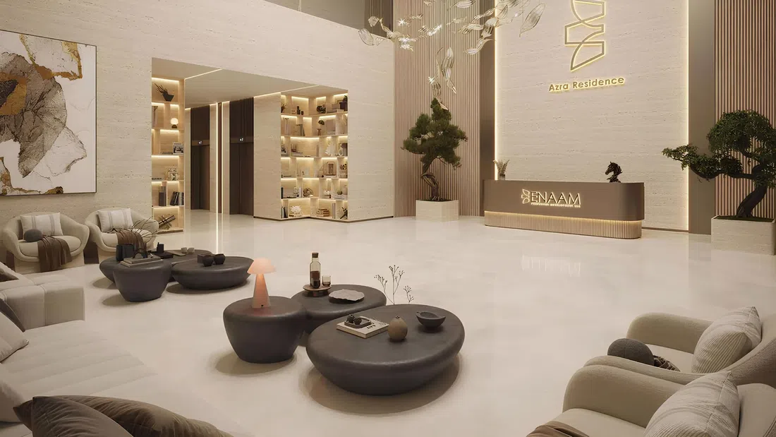 Azra Residence in Dubailand Residence Complex: rooftop spaces — image 6