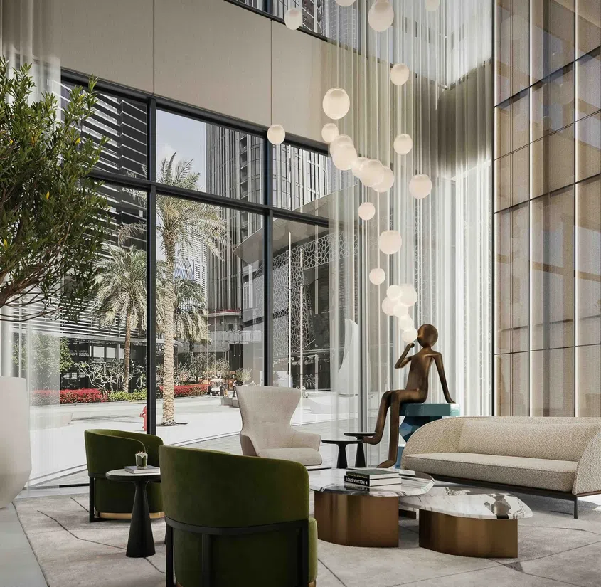 St. Regis Residence في وسط مدينة دبي: مساحات عمل مشتركة — صورة 6