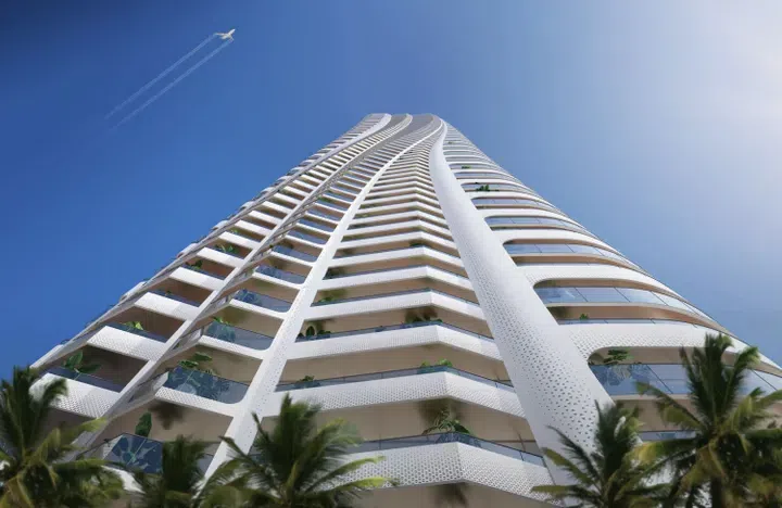 DAMAC «Volta Tower» في وسط مدينة دبي: واجهات زجاجية واسعة — صورة 2