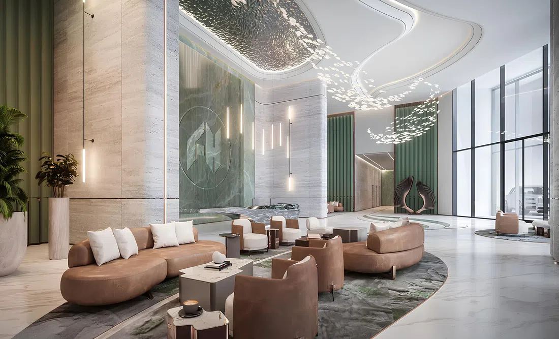 Jumeirah Beach Residence'deki Habtoor Grand Residences: geniş cam — 7. fotoğraf