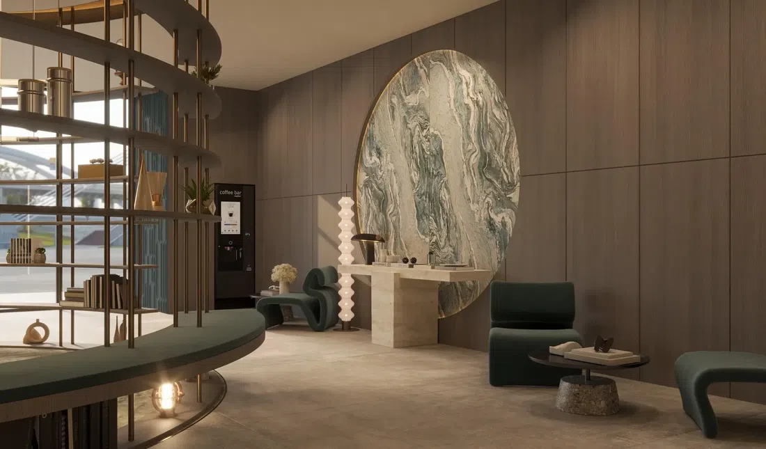 Lucky Oasis Residence in JVC: yoga spaces — image 9