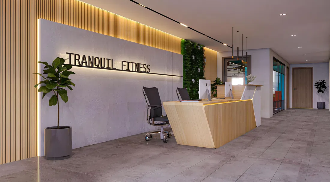 JVT bölgesindeki Tranquil Wellness Residences: ortak çalışma alanları — 8. fotoğraf