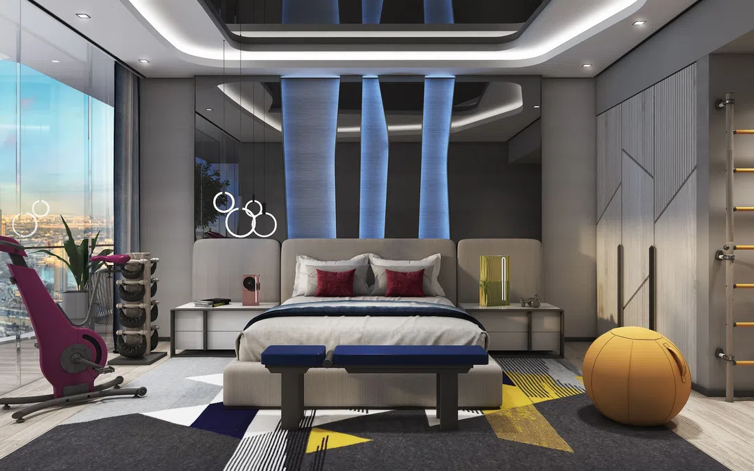 DAMAC «Volta Tower» في وسط مدينة دبي: واجهات زجاجية واسعة — صورة 11