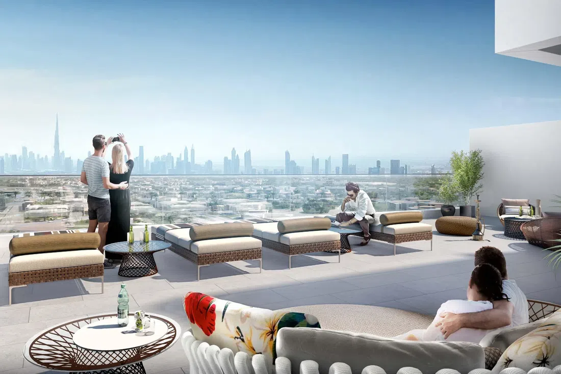 Aliyah Residences in Al Jaddaf: expansive glazing — image 9