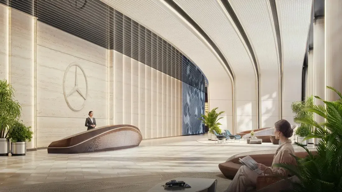 Meydan (Nad Al Sheba 1)'deki Mercedes-Benz Places – Binghatti City – Project Maybach: yoga alanları — 8. fotoğraf