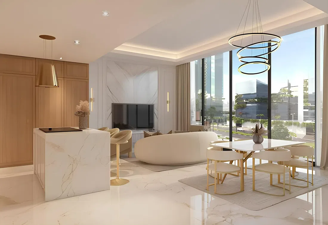 Riviera 58 في عزيزي ريفييرا في ميدان ون: مساحات على السطح — صورة 7