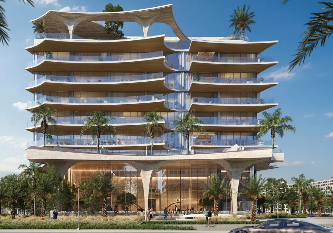 Ola Residences في جزيرة المرجان: مساحات عمل مشتركة — صورة 9