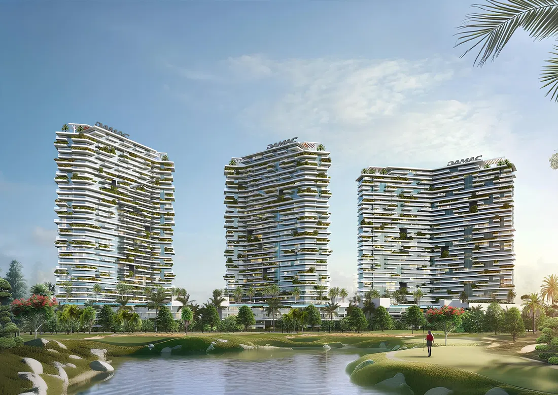 Damac Hills'deki Golf Greens 2B: geniş cam — 7. fotoğraf
