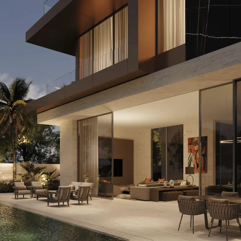 Mews Mansions in Meydan (Nad Al Sheba 1): landscaped gardens — image 4