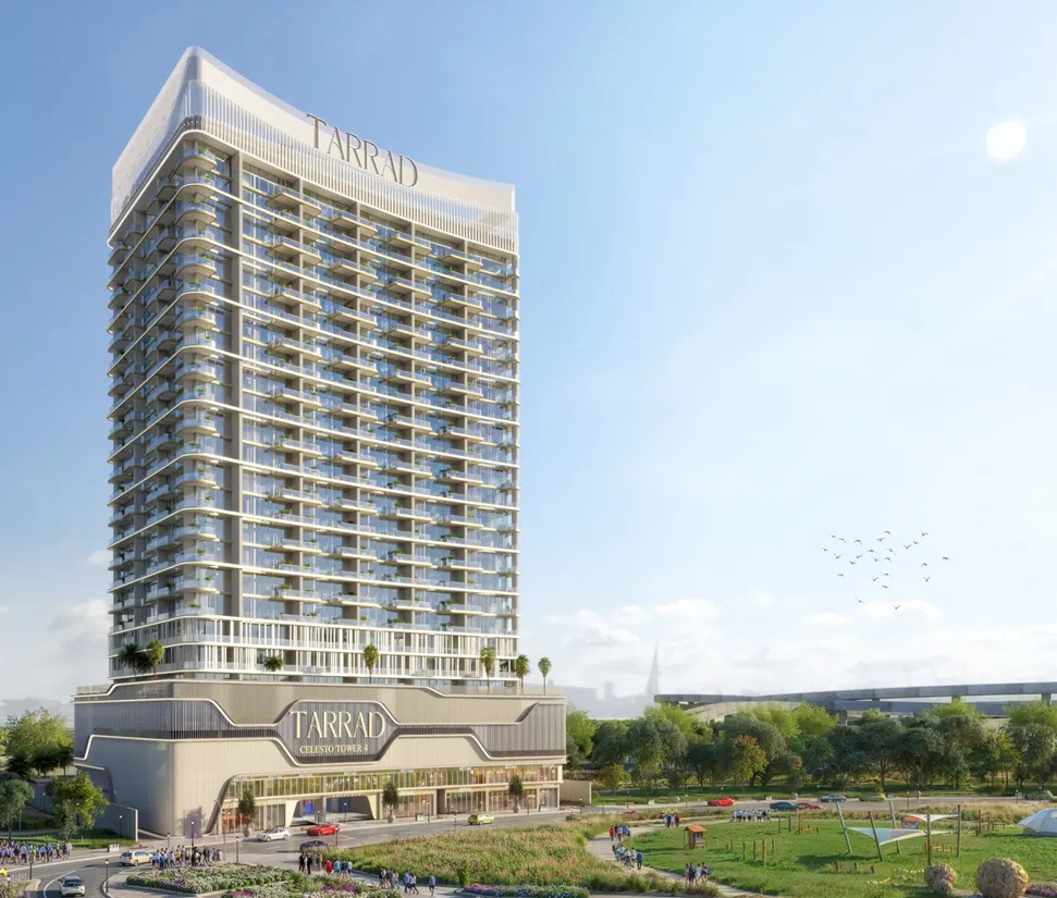 Celesto Tower 4 في مجمع دبي لاند السكني: مساحات على السطح — صورة 4