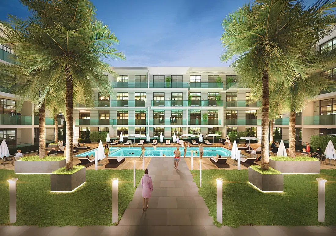 Prime Views in Meydan (Nad Al Sheba 1): landscaped gardens — image 7