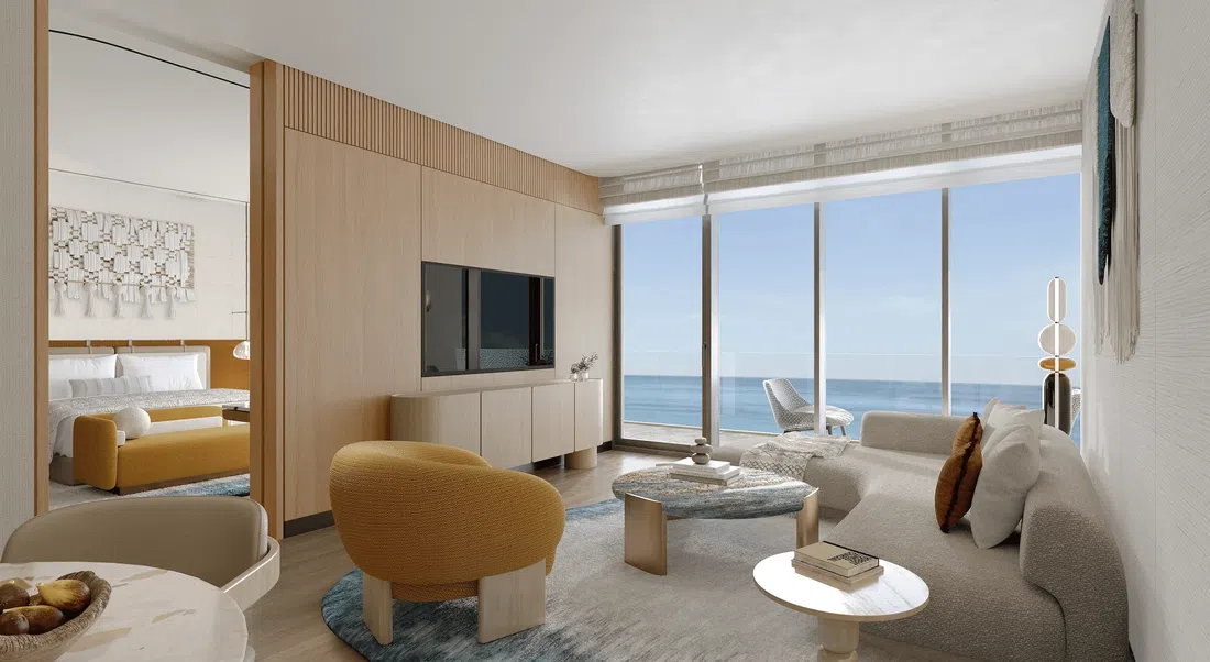 W Hotel & Residences in Al Marjan Island: sculpted architecture — image 10