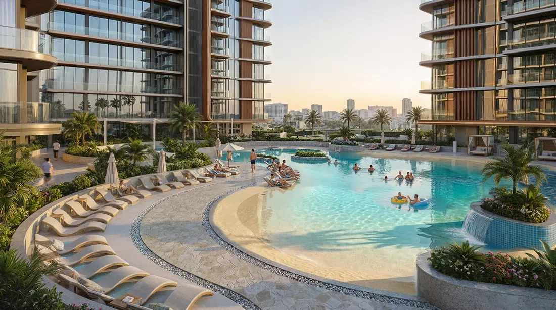 Al Jaddaf'deki Jaddaf Beach Oasis: heykel mimarisi — 9. fotoğraf