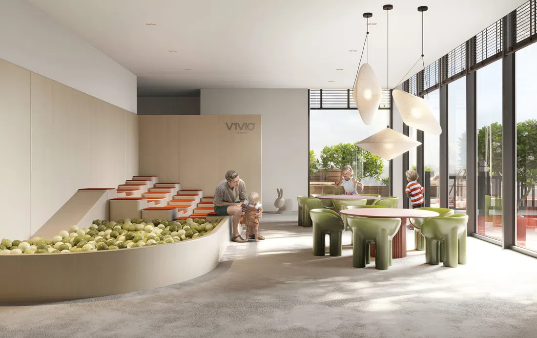V1VID Residence in JVT: expansive glazing — image 8