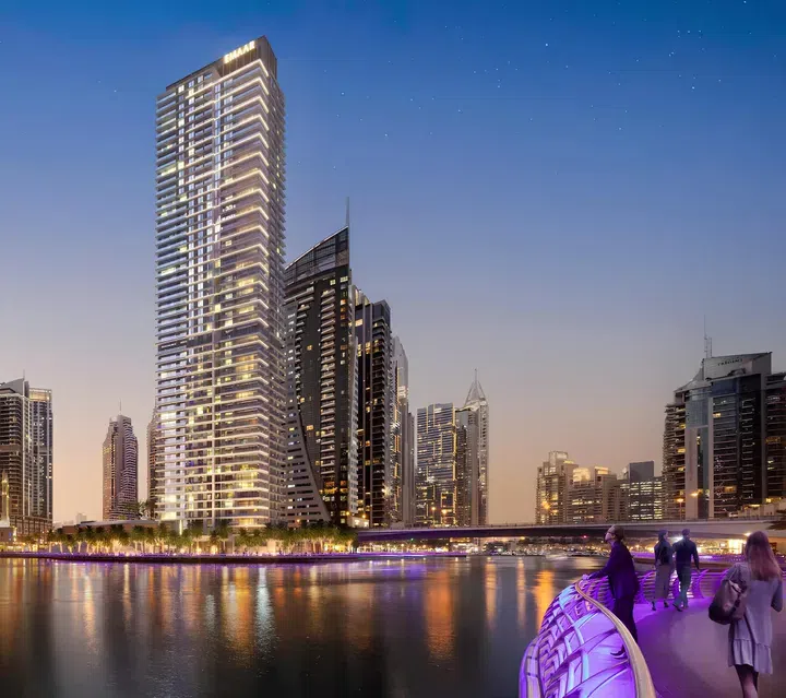 Marina Shores in Jumeirah Beach Residence: concierge service — project photograph 1