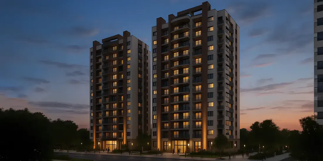 Mars Residences في مدينة دبي الرياضية: حدائق منسّقة — صورة 8