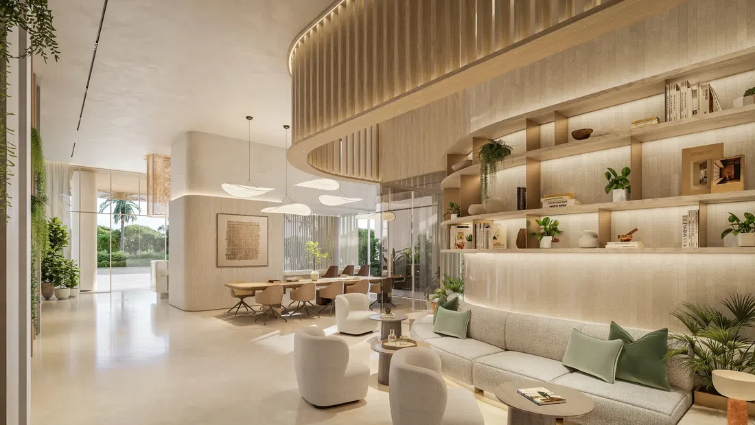 Dubai Islands'deki Avida Residences: yoga alanları — 8. fotoğraf