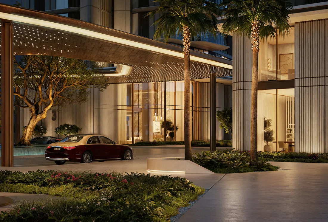 Nourelle 1 in Madinat Jumeirah Living: expansive glazing — image 7
